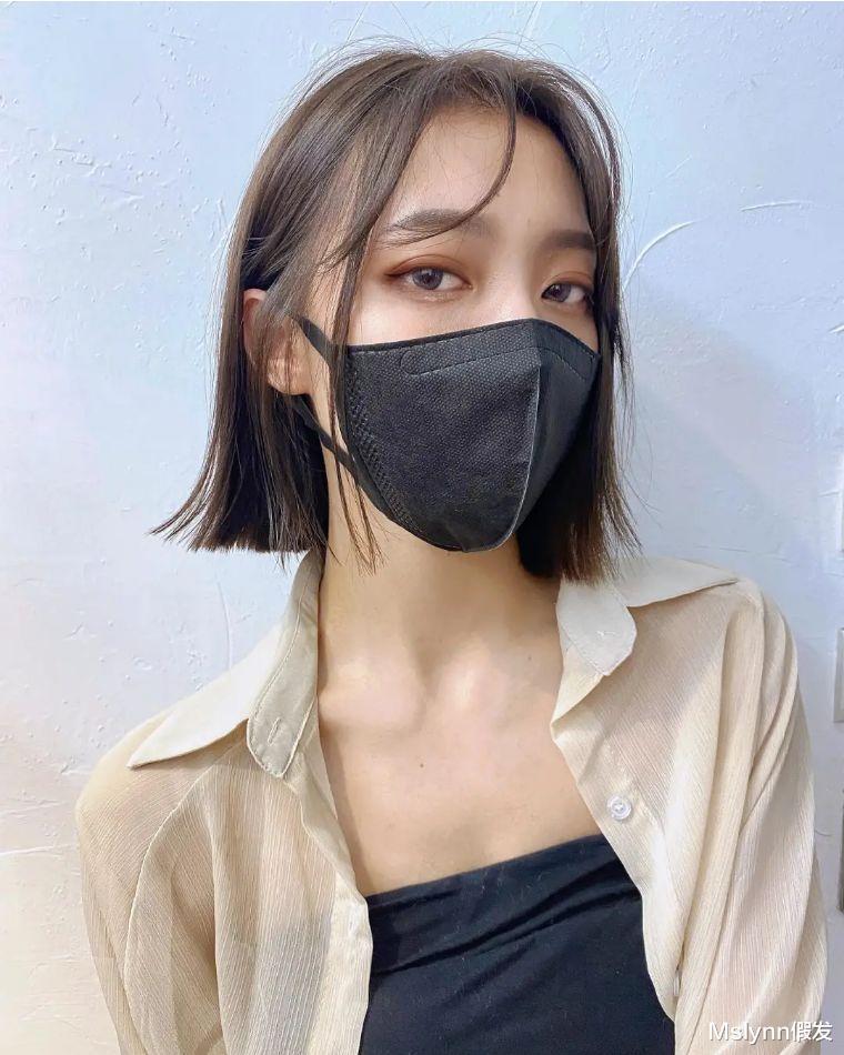 发型|清爽干练不挑人，短发女生一定要尝试下“一刀切”发型