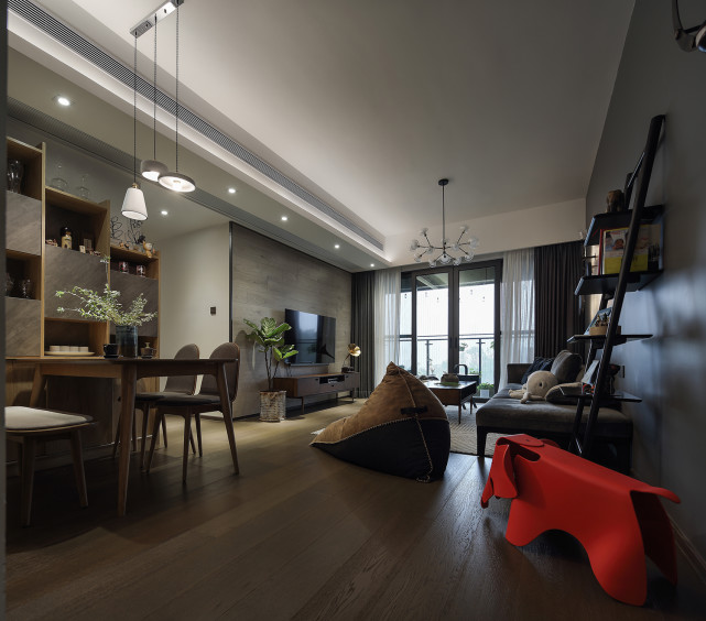 工业风设计:要构建工业风的水泥墙,软装设计如何搭配?