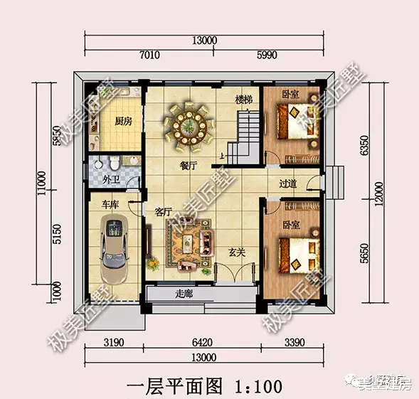 新都|农村带车库的二层新中式别墅，低调大气又实用，回乡建房首选
