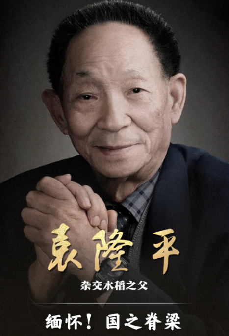 王一博|痛心！袁隆平院士因病去世享年91岁，刘涛王一博余文乐等两岸三地明星齐悼念