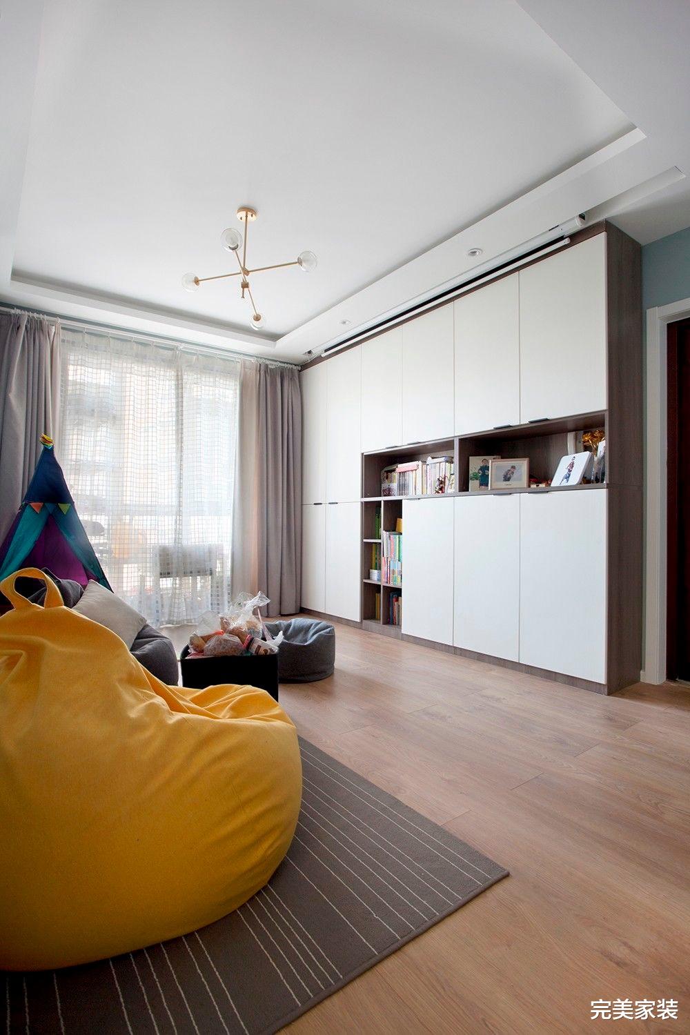 融合多种风格的三口之家，温馨又实用，让人极度舒适?