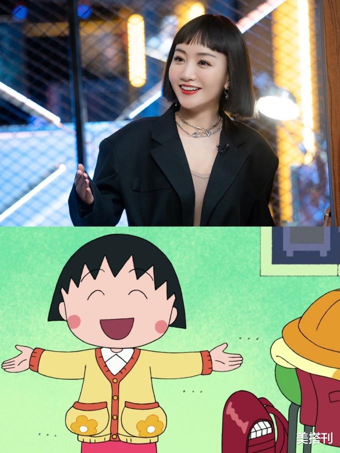 发型|杨蓉《明侦》最新造型，黑西装配齐刘海酷帅霸气，39岁又攻又欲