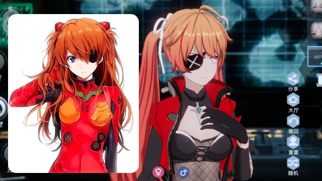 初音未来|【幻塔捏脸形象ID大全】明日香、绫波丽、初音未来…全网热门角色捏脸