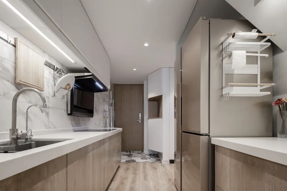 35㎡改出2室1厅,卫生间3分离,收纳翻倍,这小户型凭什么这么猛?!