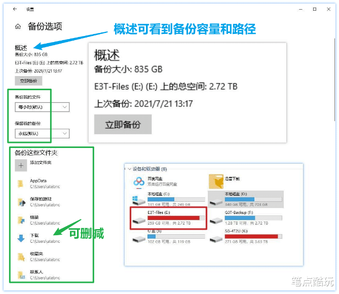 thinkpad|D盘冒出一个FileHistory文件夹,占用好几百GB容量,可以删除吗?