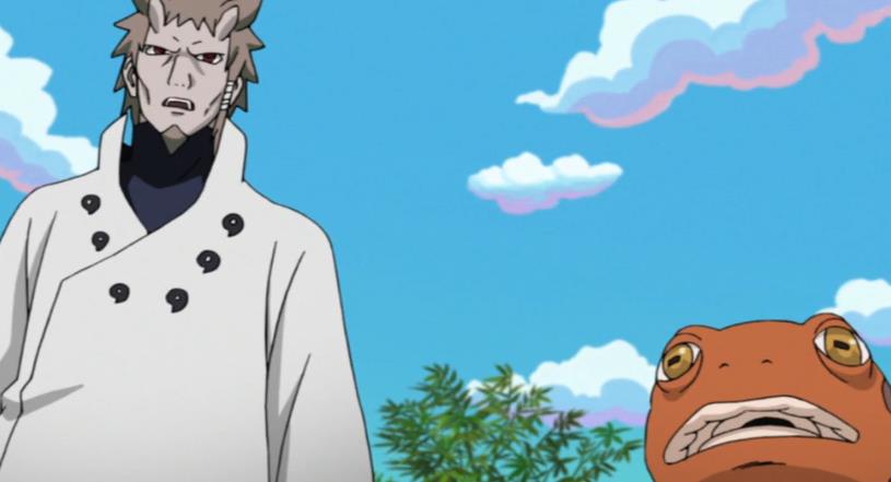 漩涡鸣人|六道仙人是怎么修炼仙术的?眼神爆发的查克拉,蛤蟆仙人被吓到