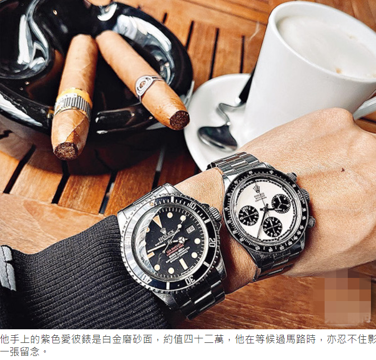 熊黛林|熊黛林送名表为郭可颂庆生，价值30万港元，哄得富豪丈夫相当高兴