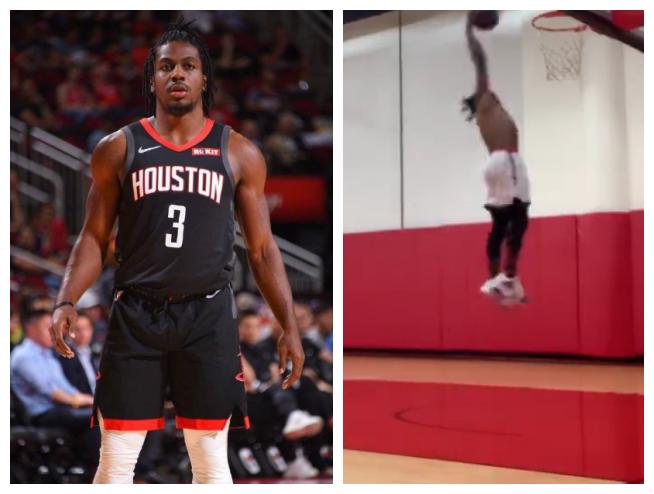 火箭队|身高1米75！跟腱撕裂五个月后就能扣篮，火箭弃将还想重回NBA