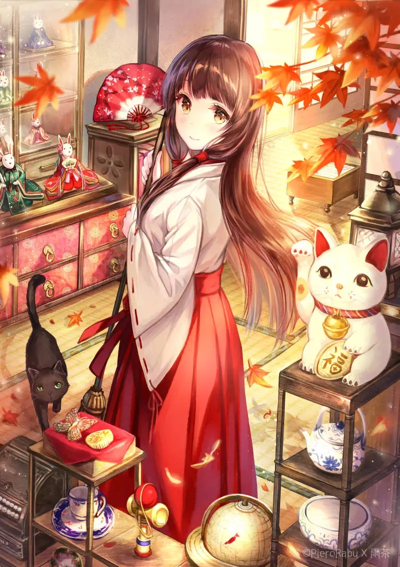 索隆|沟通神明的少女——巫女服特辑