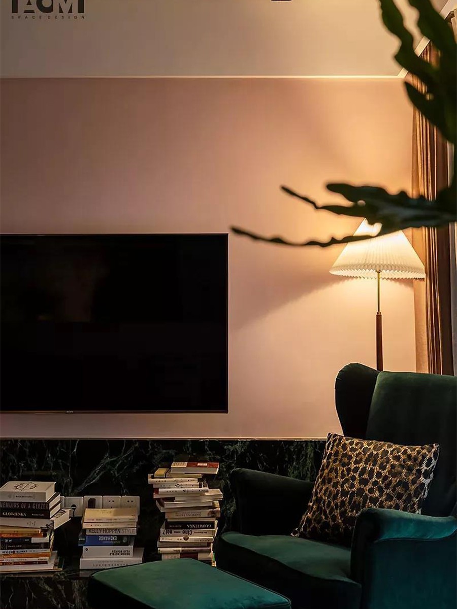 135㎡三房欧式复古美,三代同堂也可以装的很时尚!