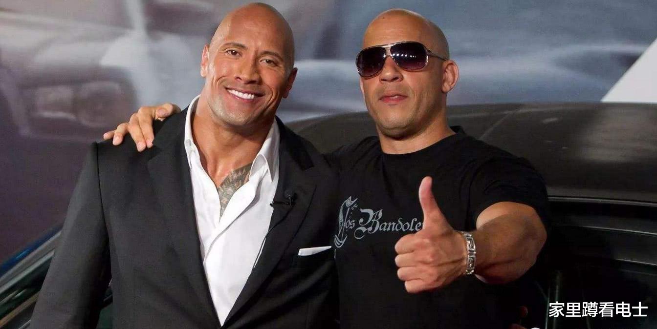 道恩·强森|《速激9》分道扬镳，好莱坞两大光头恩怨始末，巨石强森赢在格局