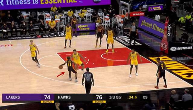 库兹马|帅呀马哥！不慌张不失位不吃晃！库兹马完美防守吹羊：此处禁止碰瓷