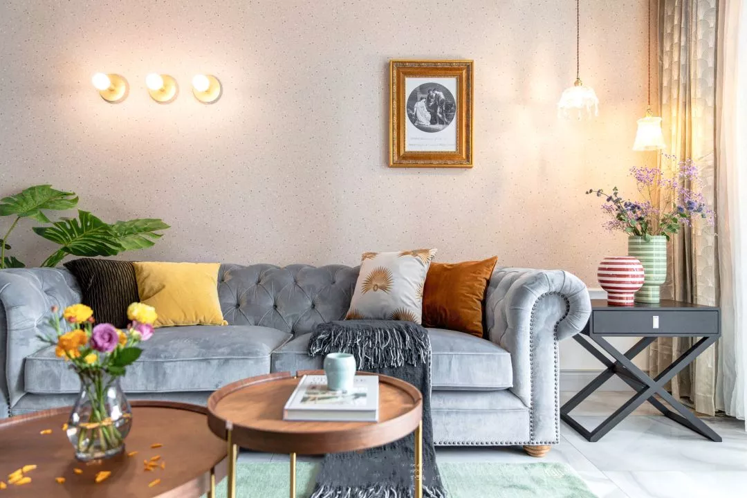 125平混搭风三口之家，一个颜色是一个区域！