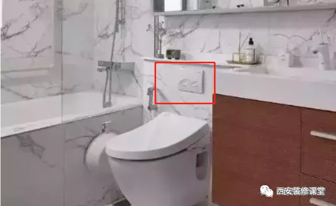 墙排马桶,考虑好高低水箱