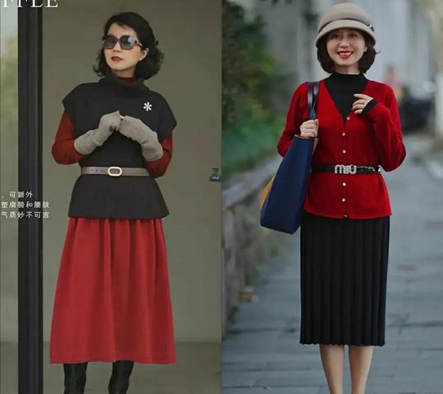 静静时尚达人 这才是50岁女人的深秋穿搭，这22套优雅不易撞衫，显贵显气质
