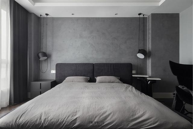 |180㎡现代简约,黑白灰的空间,营造出时尚高级的质感