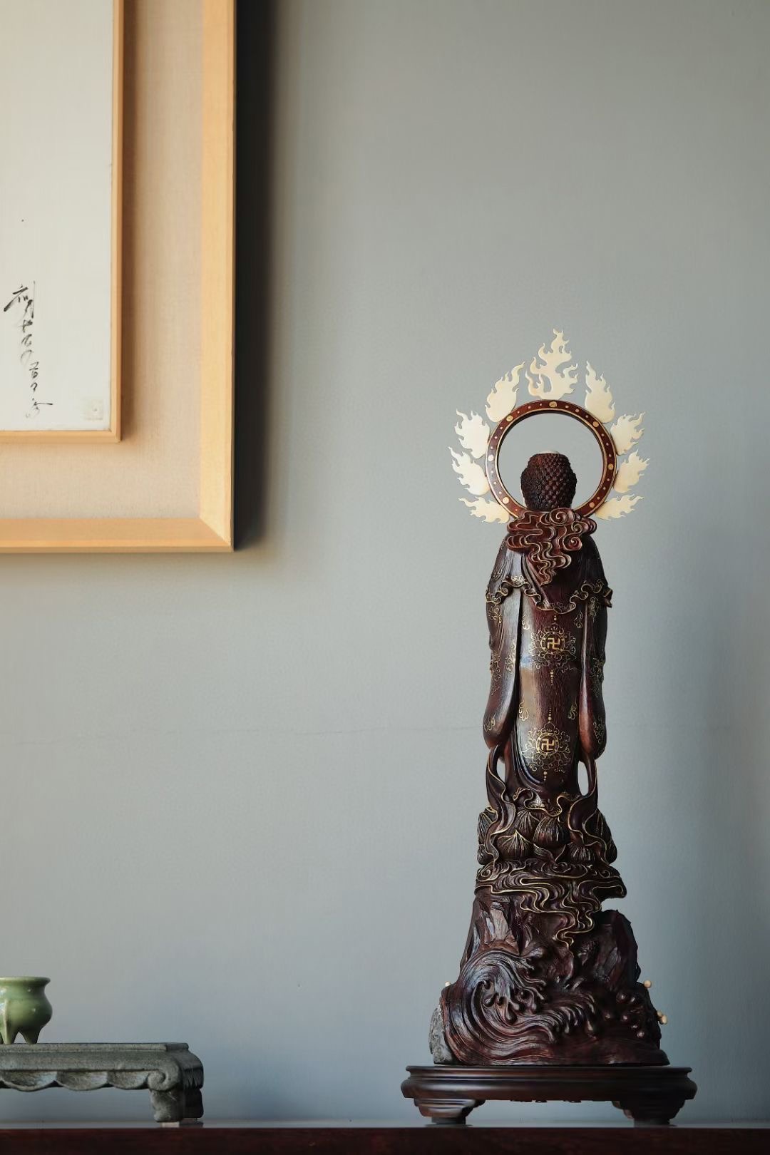 小叶紫檀|小叶紫檀×猛犸 | 阿弥陀佛