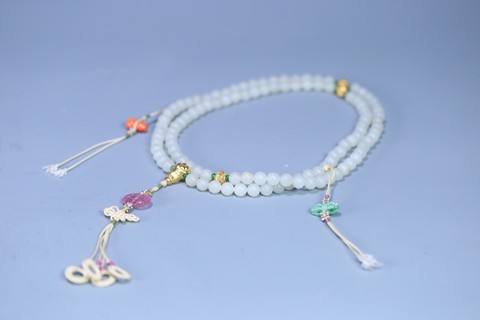 碧玺|海外回流 和田玉108念珠