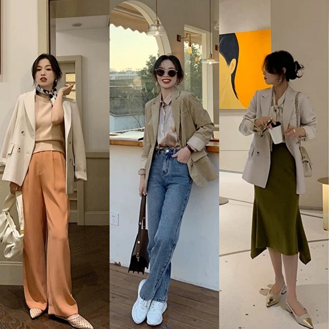 穿衣搭配|仅158cm高、一个孩子的辣妈,看她的职场穿搭,值得中年女人借鉴