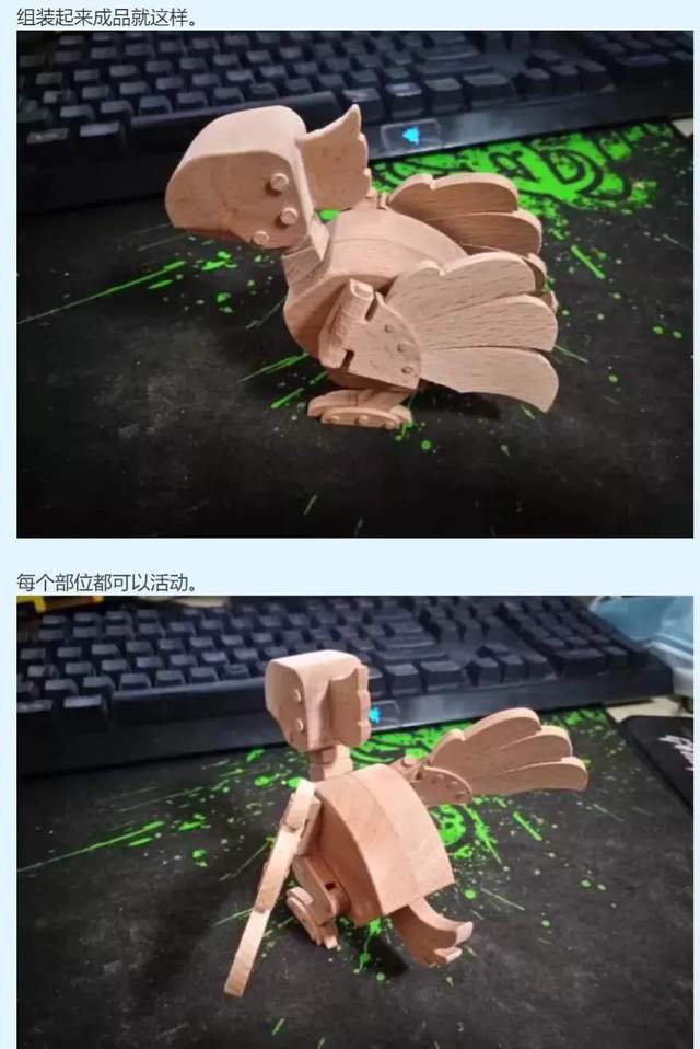 梦幻西游|梦幻西游:玩家手工制作机关鸟,外形几乎一模一样