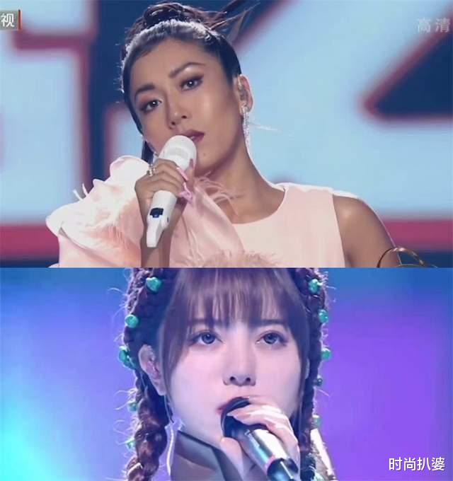 时尚扒婆 晚会造型,AB搭档黑豹唱摇滚,赵雅芝周海媚杨钰莹世纪同框最养眼