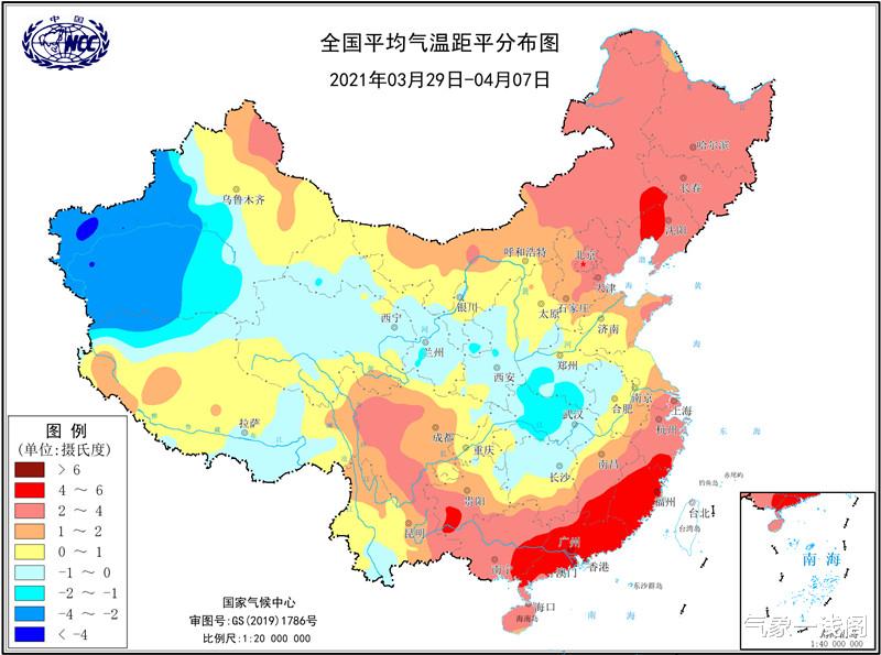 气象一浅阁 倒春寒还没完,南方又要大降水?分析:连下3天,江南北部最大