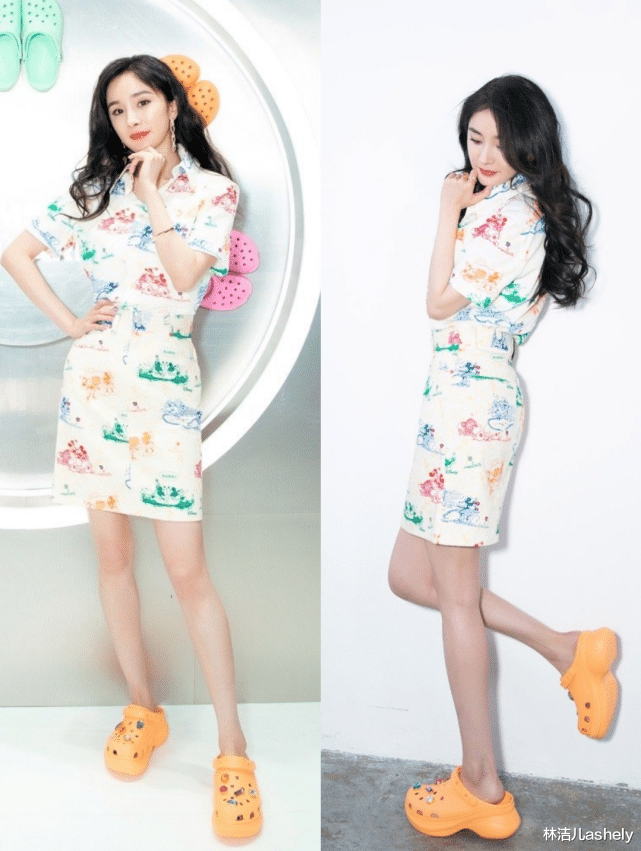 央视|杨幂脚踝17.2cm，李沁脚踝19.5cm，这么细的脚踝是真实存在的吗？