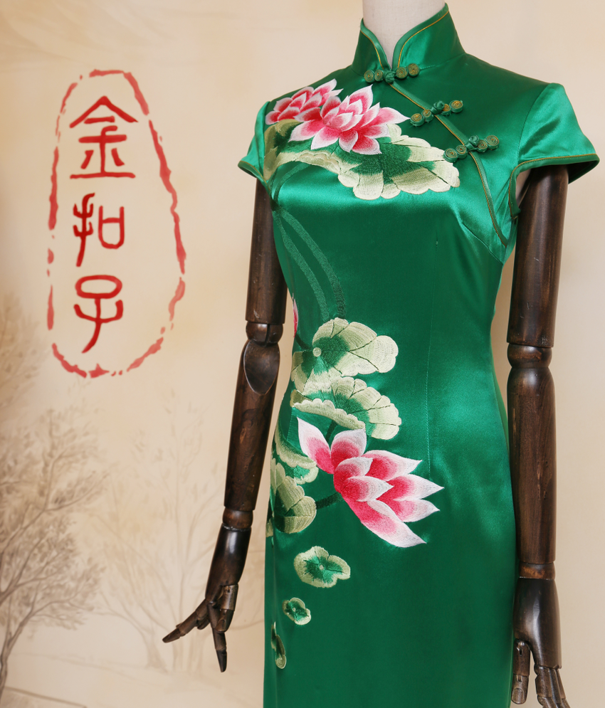 翠萍金扣子|婚礼上喜婆婆  喜妈妈旗袍全都在这里！