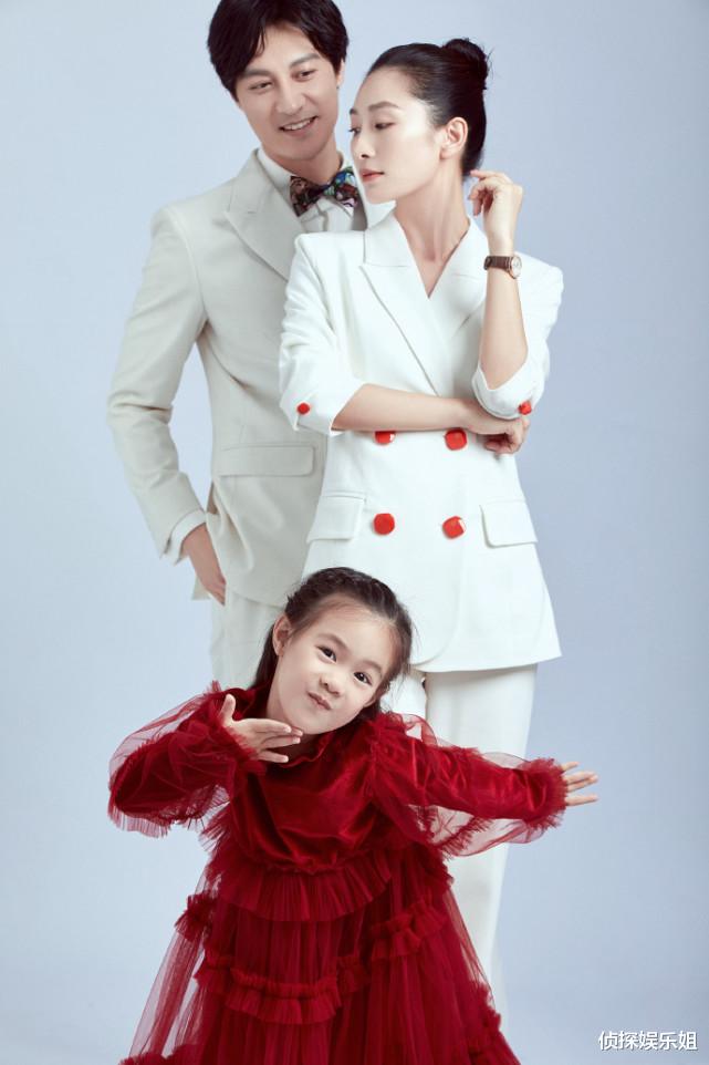 陶昕然|“安陵容”陶昕然为女儿庆生，五岁何陶颜值高，一家三口罕同框