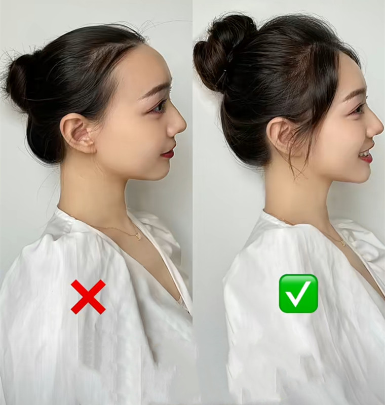 蔬菜 为什么你扎不好丸子头？可能是踩了这2个误区，3个技巧让你美回来