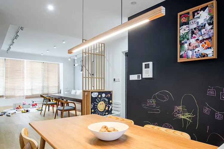 我有一个梦想，把客厅变成书房！这138㎡正是我向往的家