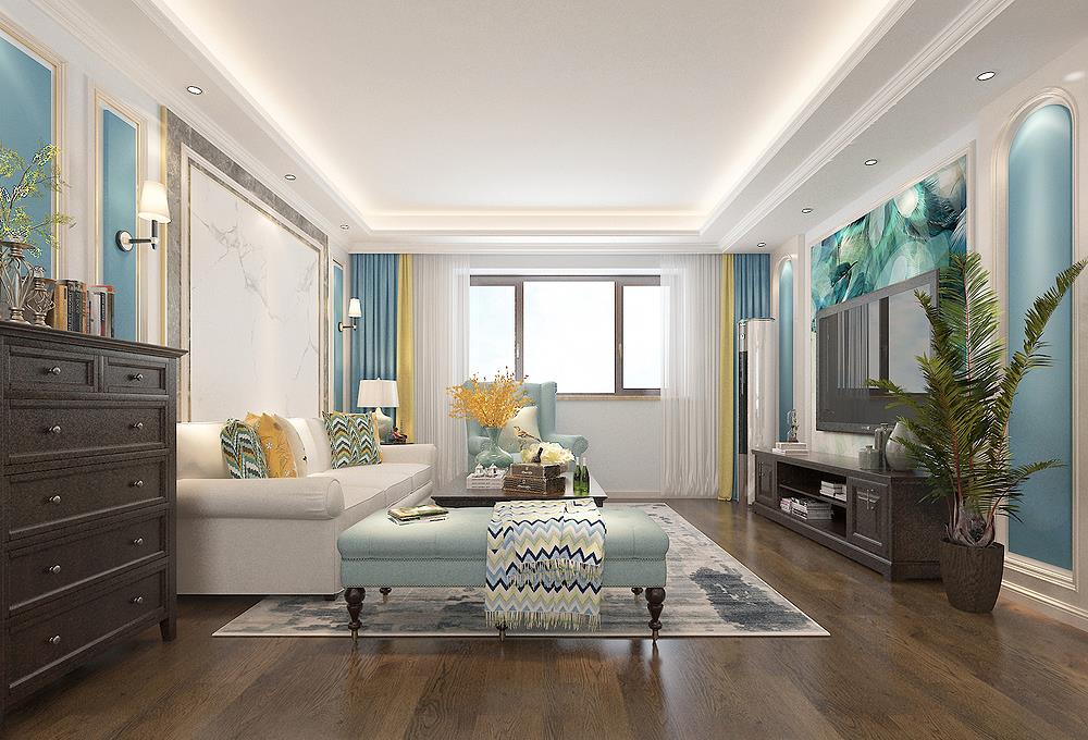 新帝雅|发现一对95后夫妻的新家,美式田园风一点不老气,整洁舒适又温馨