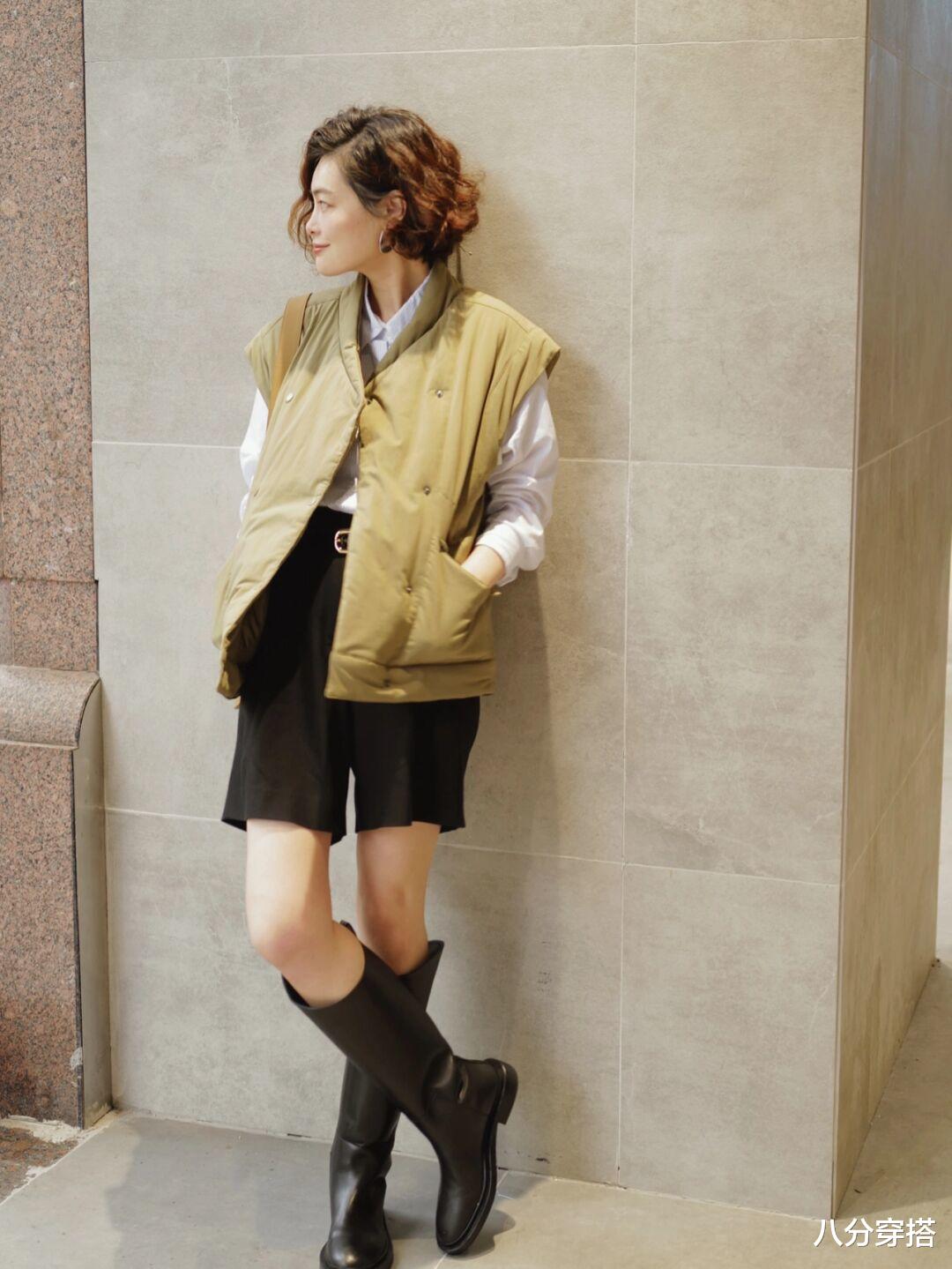 八分穿搭 早冬适合穿“羽绒马甲”，为你介绍4个实用款式，时髦保暖又百搭