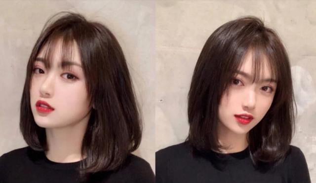 发型|分享几款适合圆脸、方脸的发型，洋气又显脸小，还很好打理