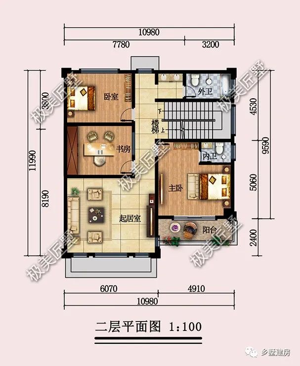 开间10米,教你建最美的欧式别墅