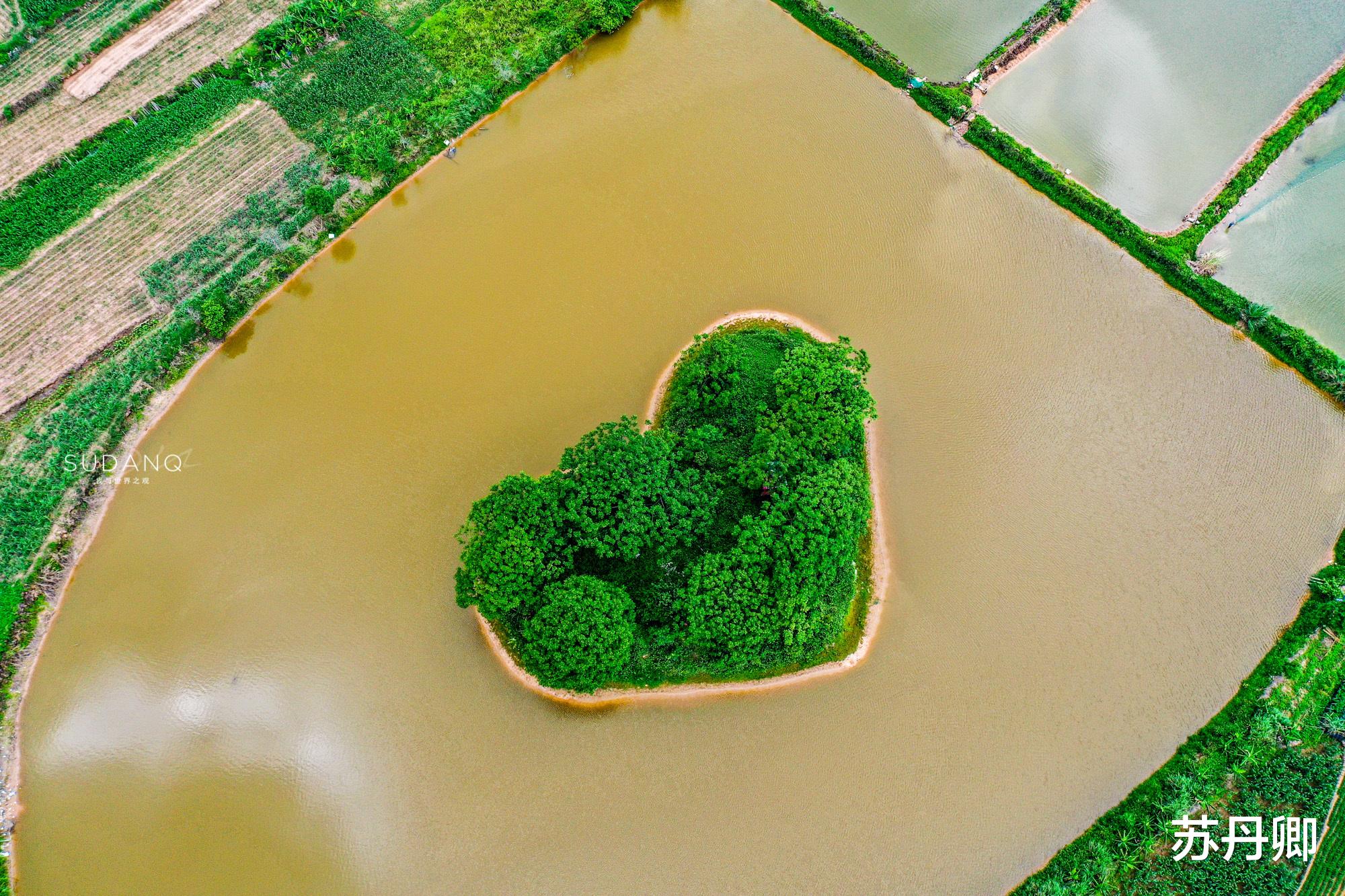 苏丹卿 520表白日！谁有广西花山岩画浪漫？世界文化遗产藏有爱心小岛