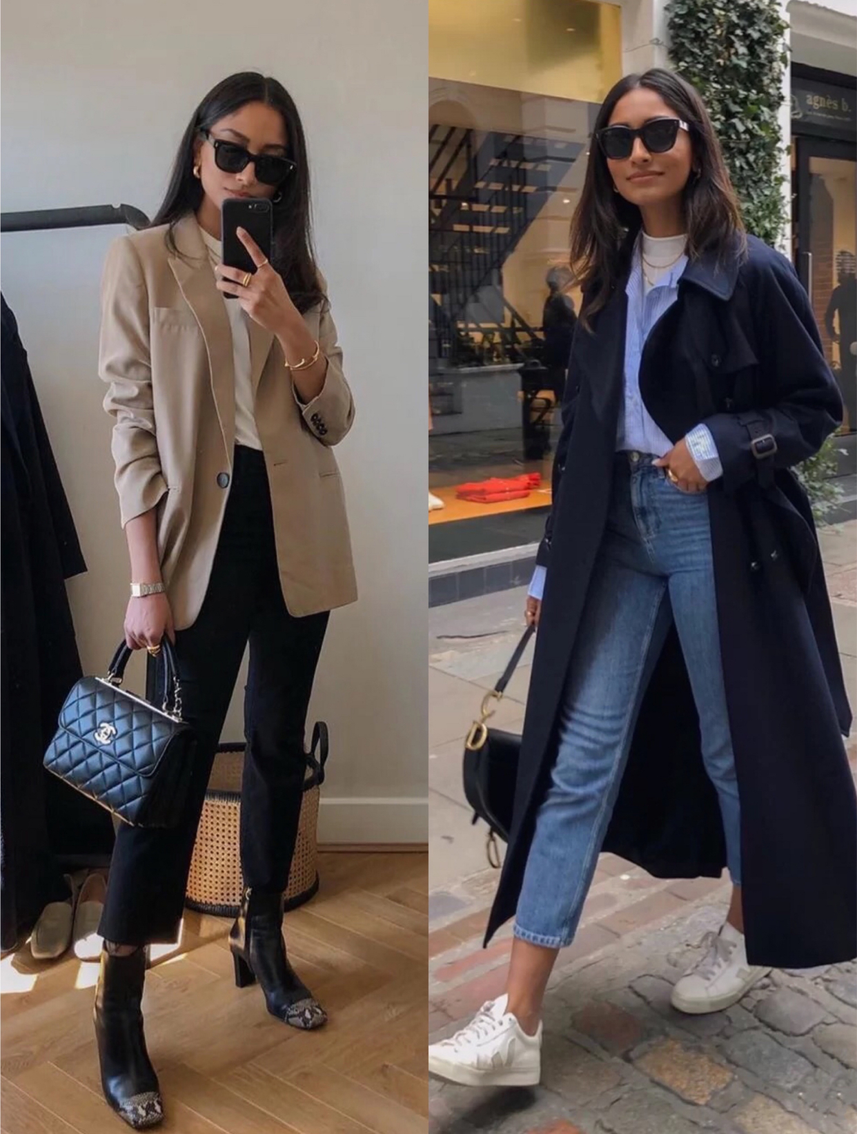 小喵说时尚|衣服买精不买多,跟时尚博主学搭配,简单基础款也能穿出高级感