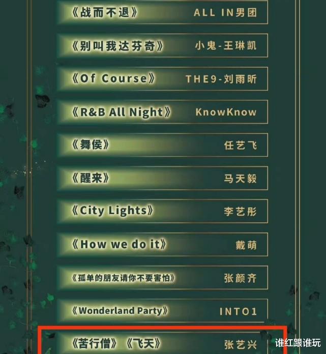 东方风云榜|东方风云榜节目单,时代少年团演唱《少年时代》,张艺兴压轴献唱