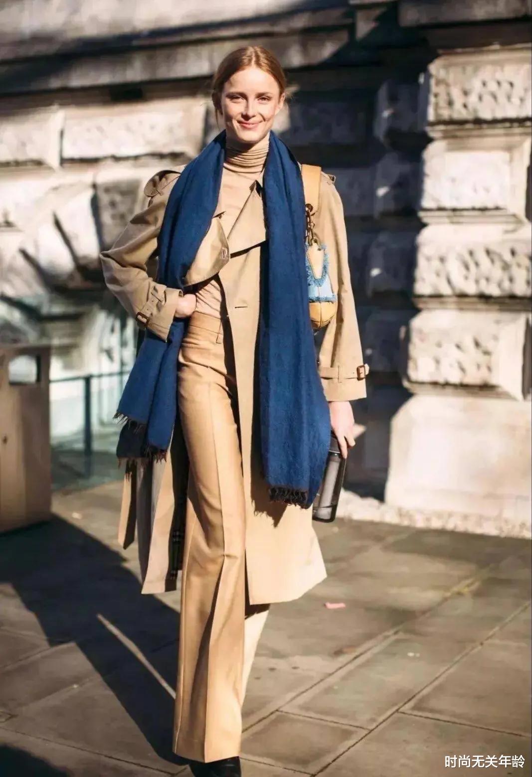 时尚无关年龄 优雅的女人,秋天一定不能错过高级又有氛围感的大地色穿搭!