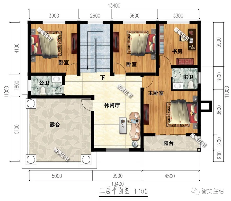 女人能顶半边天，参考媳妇儿意见设计的房屋，真的是既美又好用