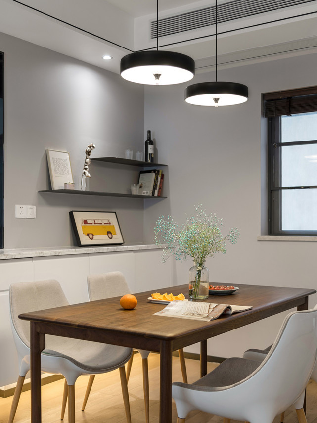 126平米现代风四居室,一个气质出众而又温暖美好的家