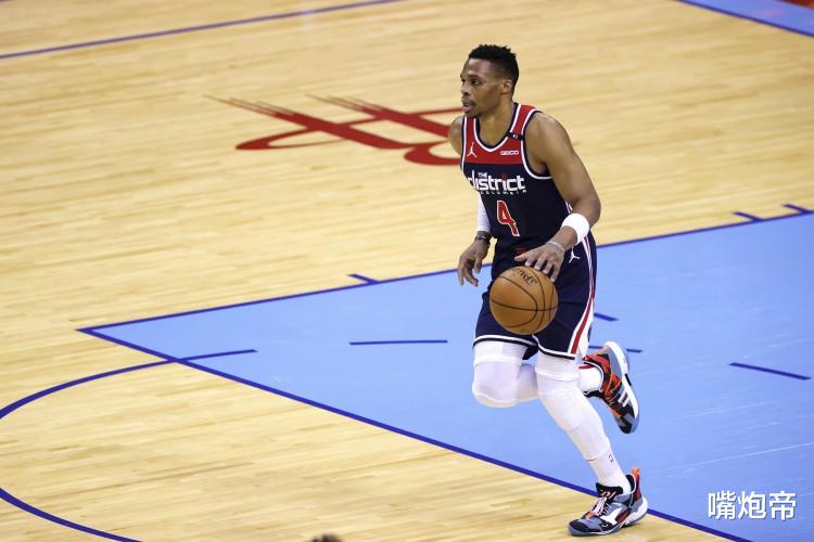 威斯布魯克|威少35+21+14歷史第一！詹皇從未做到，哈登KD仰望：二弟天下無敵