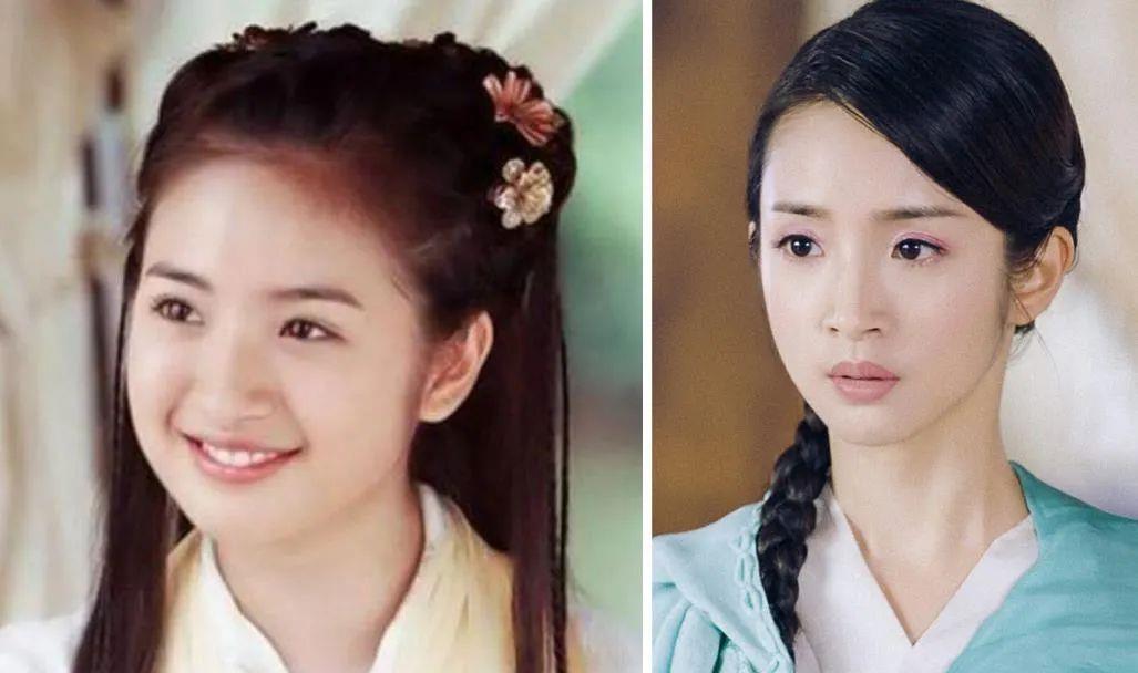 蓝盈莹|林依晨短下巴，蓝盈莹凹脸面，这9位女星侧面不如正面