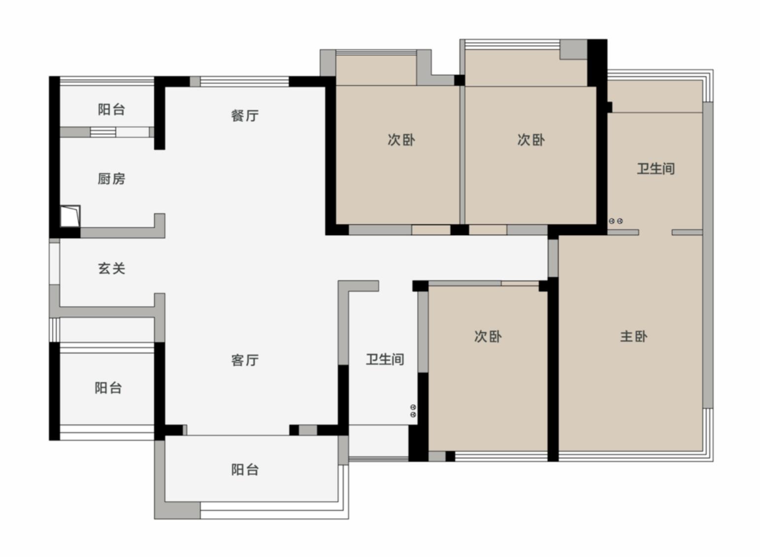 她以逆向思维改造玄关,本以为会缺少采光,最后发现我错了