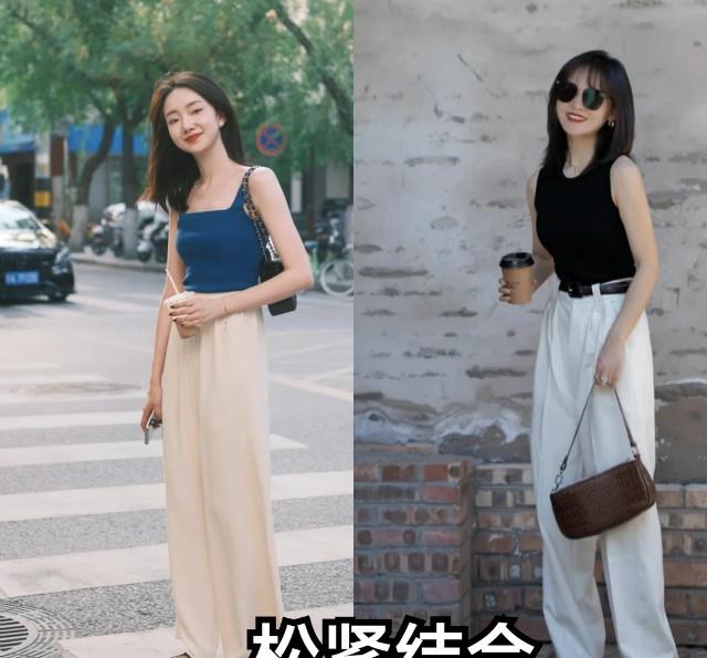 望江楼外楼|今夏流行“米色奶奶裤”，专治腿粗、胯宽，下半身胖的女生都学学