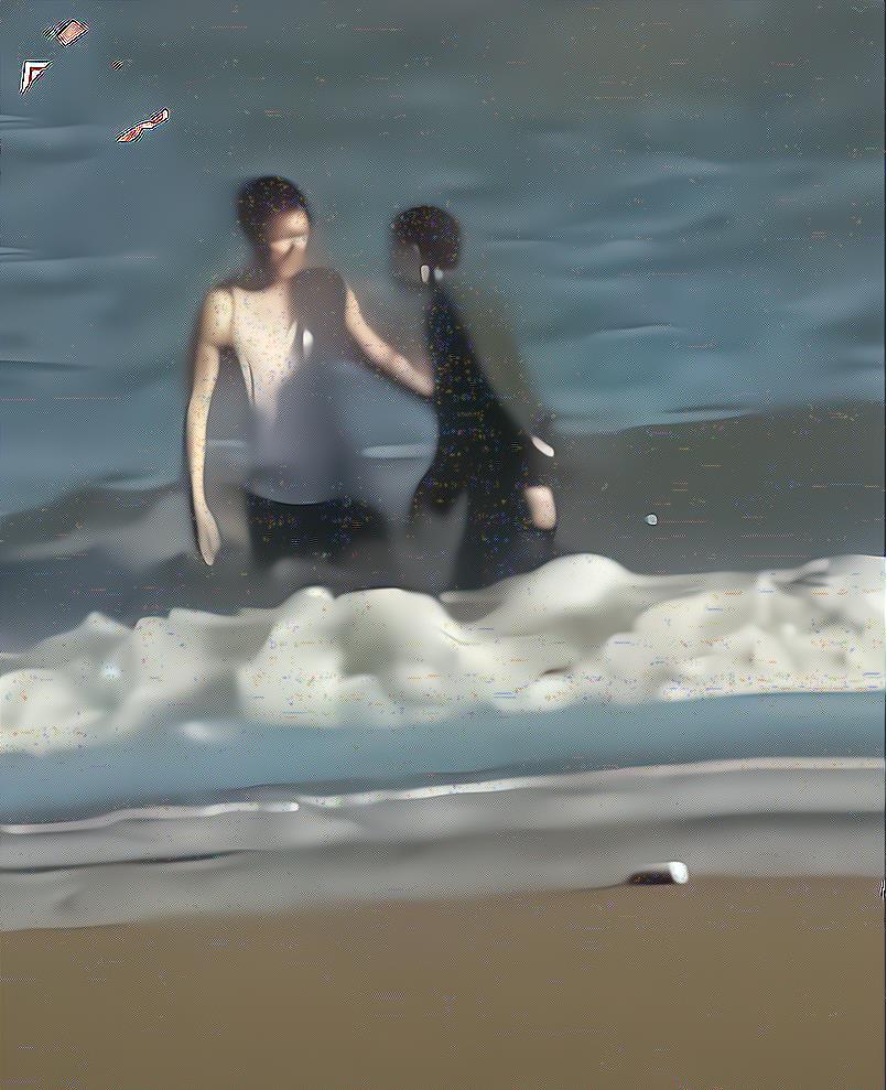 肖战|肖战剧中“亲密”戏份曝光：在海边搂着钟楚曦，结束后拉着手离开