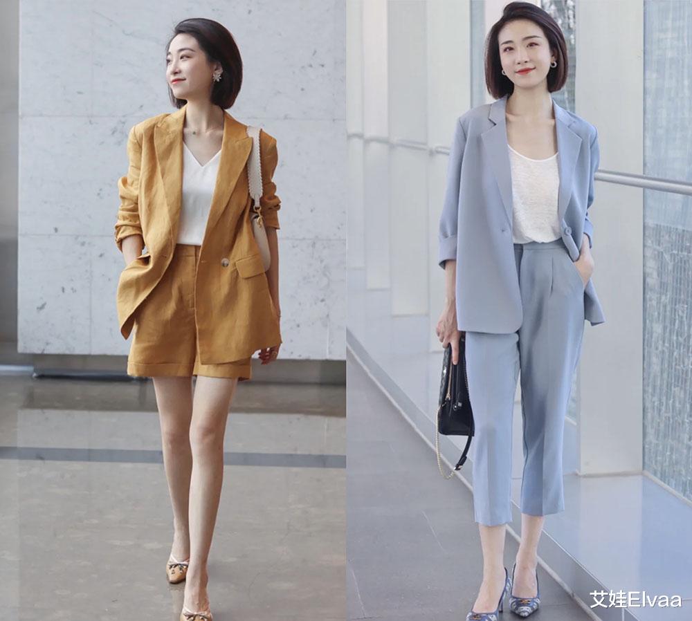 艾娃Elvaa|西服怎么搭配好看?这4个方面去入手,穿搭时髦有方向了