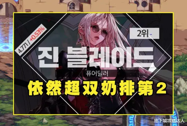 倪妮|DNF：10.31上位排名曝光！刃影超双奶成第2，剑帝第20却垫底