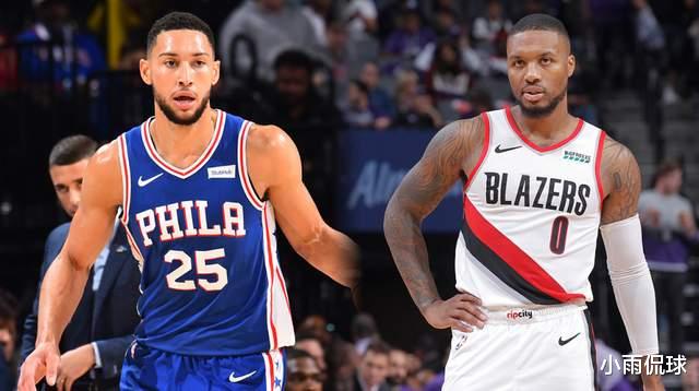 76人队 76人向开拓者要价遭拒，美媒提供五方大交易方案：共涉及9位巨星