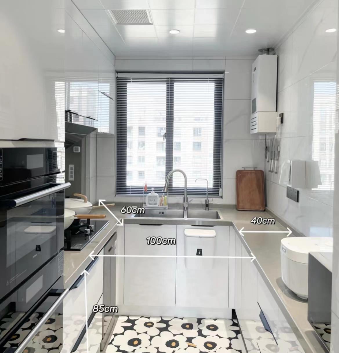 女主115㎡新家,巧用黑白灰色系,装出自己“理想家”的样子